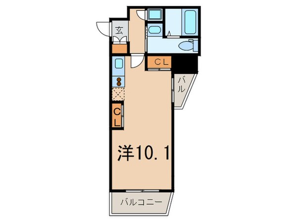 ライブコ－ト千種の物件間取画像